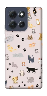 Чехол на Motorola Moto G86 Power Cat style ver.1 фото 1 из 1
