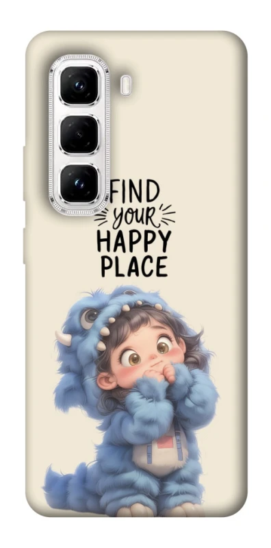 Чохол на Infinix Hot 50 Pro Happy Place фото 1 з 1