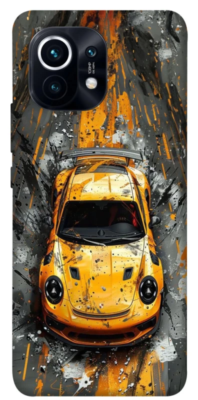 Чехол на Xiaomi Mi 11 Drawn Porsche фото 1 из 1