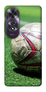 Чехол на Oppo A60 Мяч на газоне фото 1 из 1