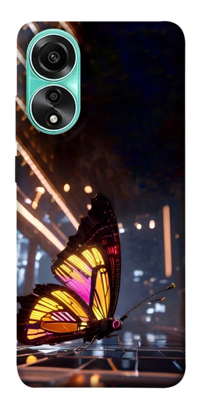 Чохол на Oppo A78 4G Cyber butterfly фото 1 з 1