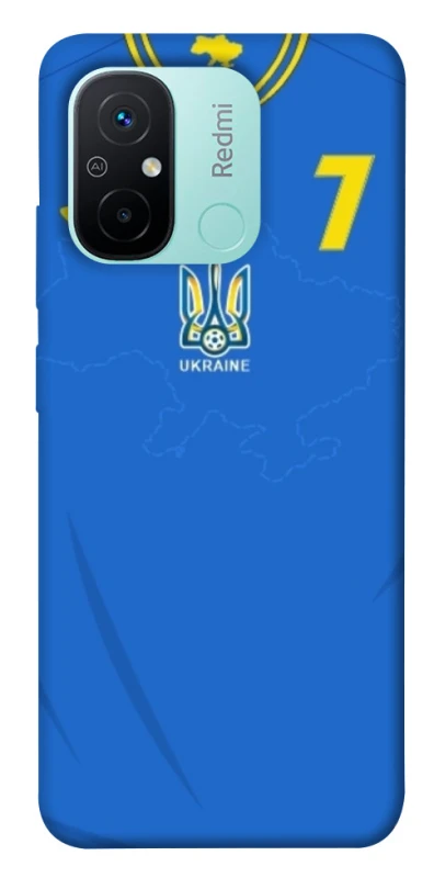 Чохол на Xiaomi Redmi 12C / Poco C55 UA-Football ver.4 фото 1 з 1