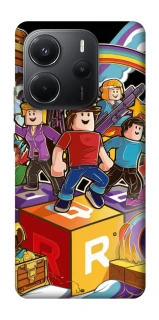 Чехол на Xiaomi Redmi Note 14 4G (Int. version) Roblox family фото 1 из 1