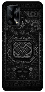 Чехол на Oppo A74 4G Черный ковер фото 1 из 1