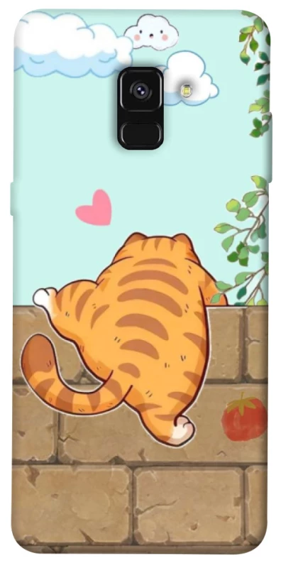 Чохол на Samsung A530 Galaxy A8 (2018) Cat the meow фото 1 з 1