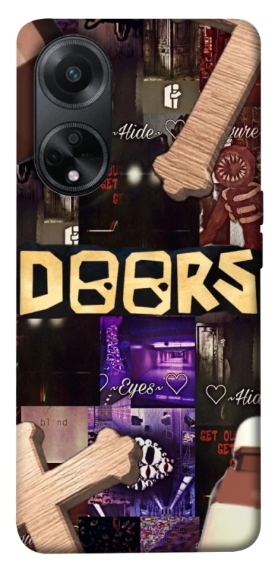 Чехол на Oppo A58 4G Roblox doors dark mode фото 1 из 1