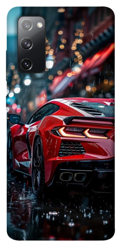 Чехол на Samsung Galaxy S20 FE Red sports car фото 1 из 1