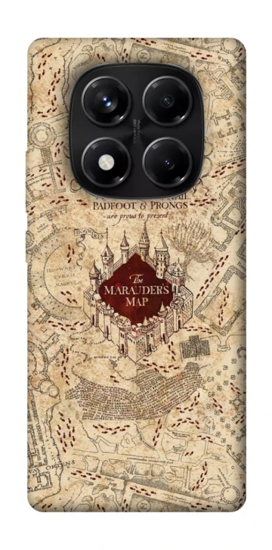 Чохол на Xiaomi Redmi Note 14 Pro 5G Harry Potter Marauder's Map фото 1 з 1