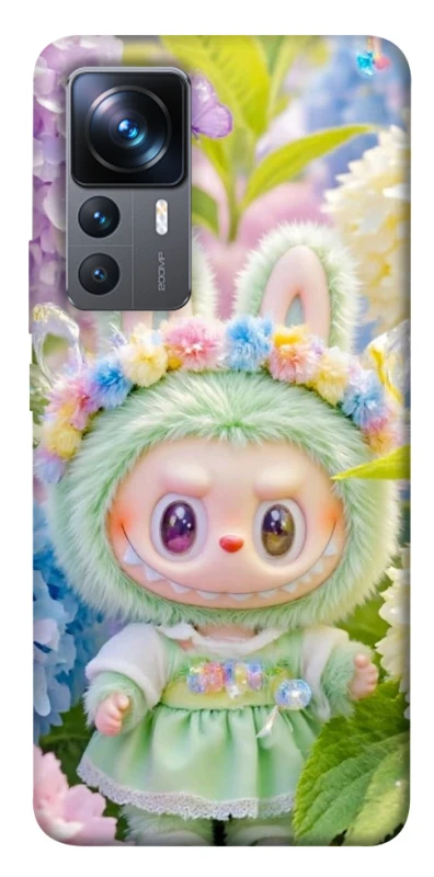 Чохол на Xiaomi 12T / 12T Pro Labubu & Flowers ver.2 фото 1 з 1