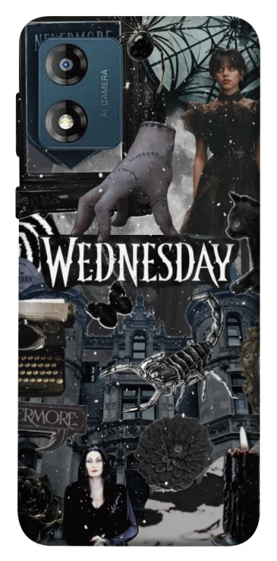 Чохол на Motorola Moto E13 Wednesday Collage ver.2 фото 1 з 1