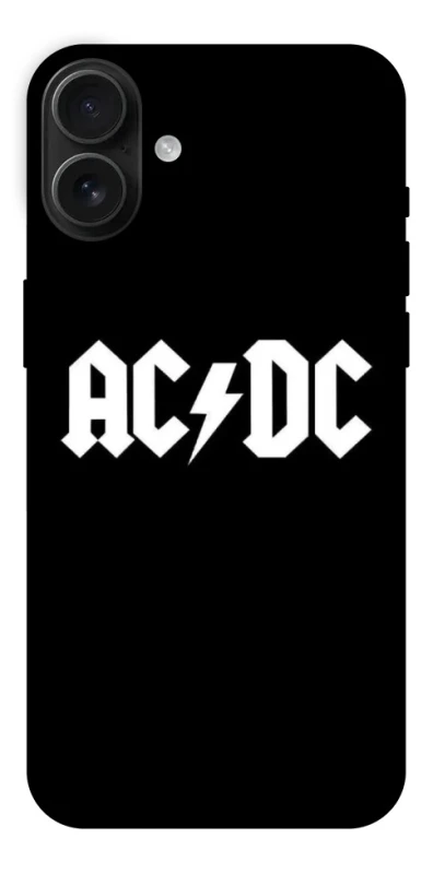 Чехол на Apple iPhone 16 Plus AC/DC logo фото 1 из 1