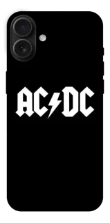 Чехол на Apple iPhone 16 Plus AC/DC logo фото 1 Чехол на Apple iPhone 16 Plus AC/DC logo фото 1 из 1