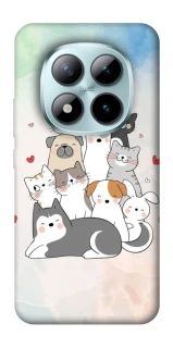 Чехол на Xiaomi Redmi Note 15 Pro+ 5G Funny Pets ver.2 фото 1 из 1