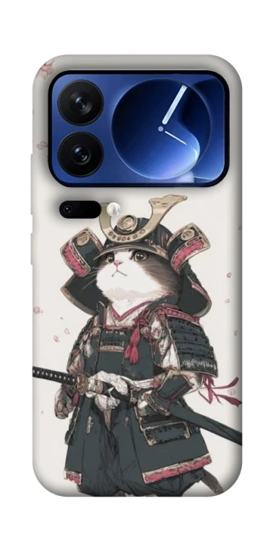 Чохол на Xiaomi 17 Pro Samurai Cat Warrior фото 1 з 1