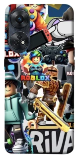 Чохол на Oppo Reno 8T 4G Roblox collage ver.1 фото 1 з 1