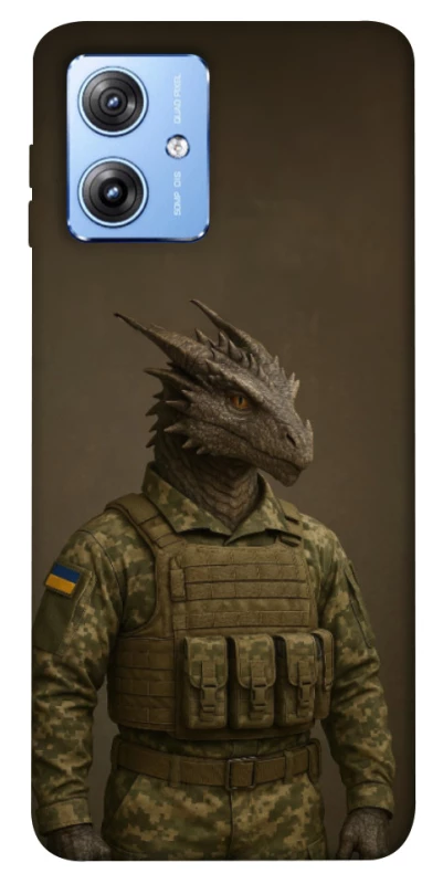 Чохол на Motorola Moto G84 Дракон захисник фото 1 з 1
