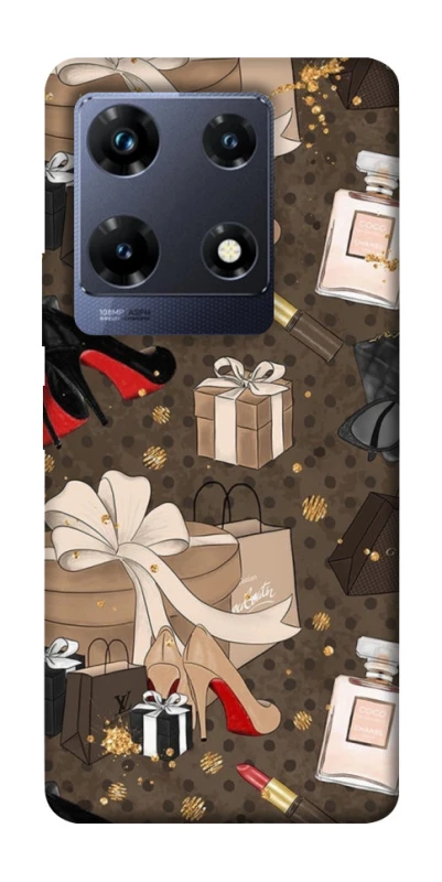 Чехол на Infinix Note 30 Pro Fashion collage ver.1 фото 1 из 1