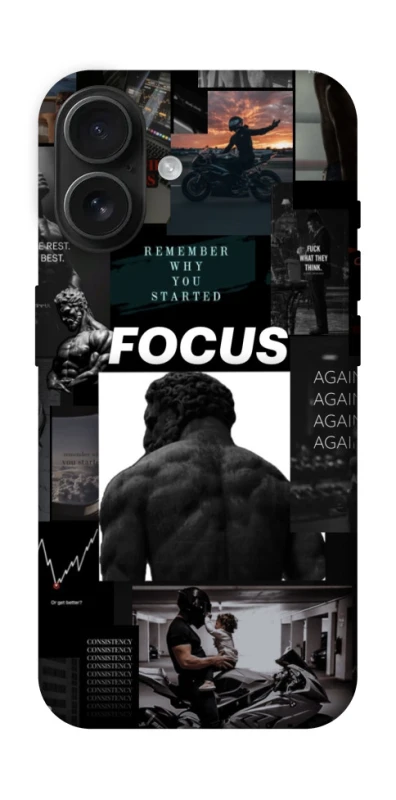 Чохол на Apple iPhone 16 Focus фото 1 з 1