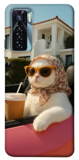 Чохол на TECNO Camon 17 Pro Stylish Cat Cruise фото 1 з 1