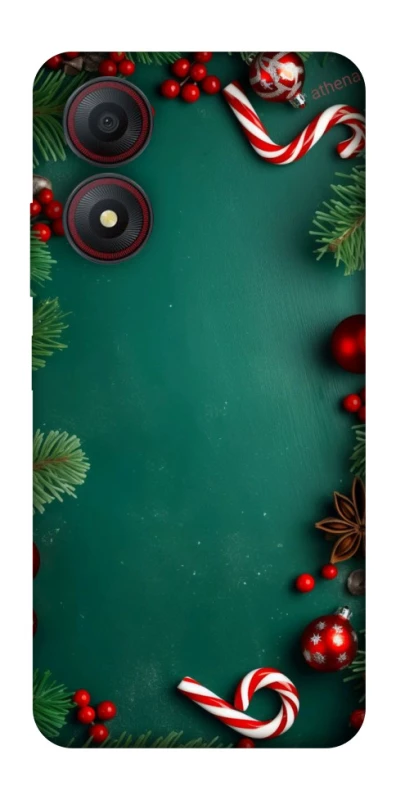 Чехол на ZTE Blade A34 4G Новогодний v35 фото 1 из 1
