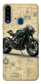 Чохол на Samsung Galaxy A20s Bike model фото 1 з 1