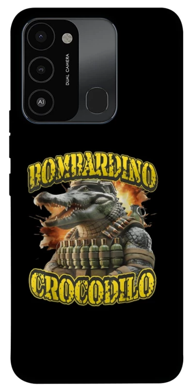 Чохол на TECNO Spark 8C Bombardino Crocodilo фото 1 з 1