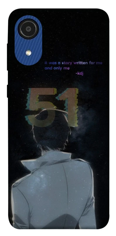 Чехол на Samsung Galaxy A03 Core Omniscient Reader's v5 фото 1 из 1