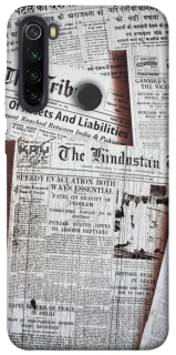Чехол на Xiaomi Redmi Note 8T Газеты фото 1 из 1