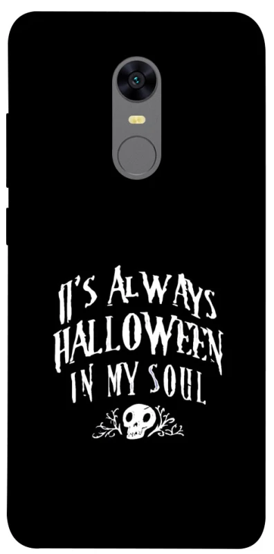 Чохол на Xiaomi Redmi 5 Plus / Redmi Note 5 (Single Camera) Halloween in my soul фото 1 з 1