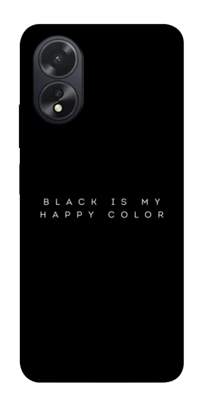 Чохол на Oppo A18 Black color фото 1 з 1