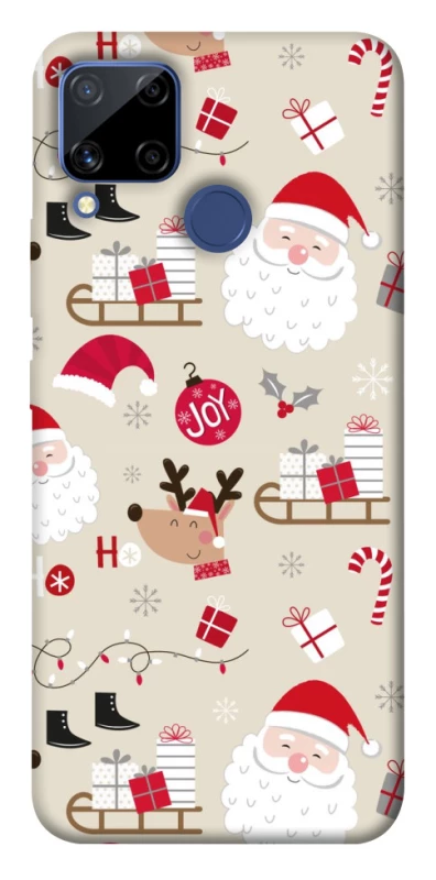 Чохол на Realme C15 Новорічний v1 фото 1 з 1