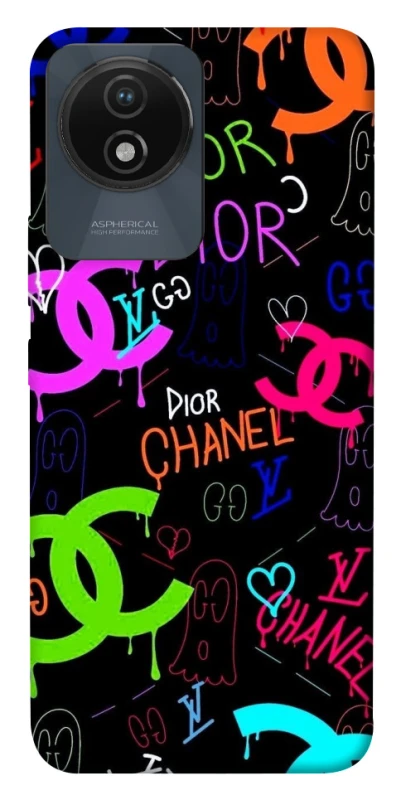 Чехол на Vivo Y02 Fashion collage ver.5 фото 1 из 1