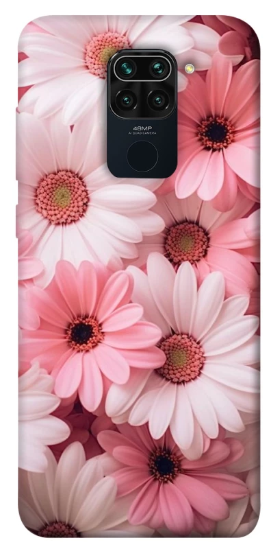 Чехол на Xiaomi Redmi Note 9 / Redmi 10X Розовые цветы v2 фото 1 из 1