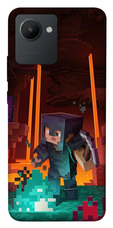 Чехол на Realme C30s Minecraft game adventure фото 1 из 1