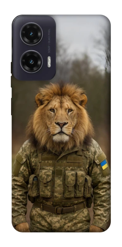 Чохол на Motorola Moto G35 Лев захисник фото 1 з 1