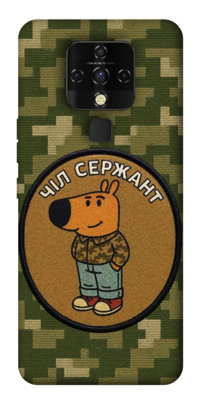 Чохол на TECNO Camon 16 SE Чіл сержант фото 1 з 1