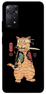 Чохол на Xiaomi Redmi Note 11 Pro 4G/5G Кіт-самурай фото 1 з 1