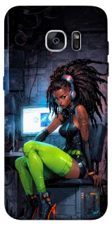 Чохол на Samsung G935F Galaxy S7 Edge Cyber girl фото 1 з 1