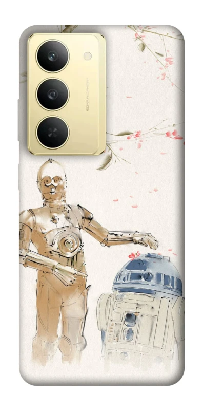 Чехол на Realme 14x Star Wars robots фото 1 из 1