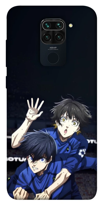 Чохол на Xiaomi Redmi Note 9 / Redmi 10X Blue Lock v2 фото 1 з 1