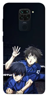 Чохол на Xiaomi Redmi Note 9 / Redmi 10X Blue Lock v2 фото 1 з 1