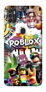 Чехол на ZTE Blade A7s (2020) Roblox Characters Collage фото 1 из 1