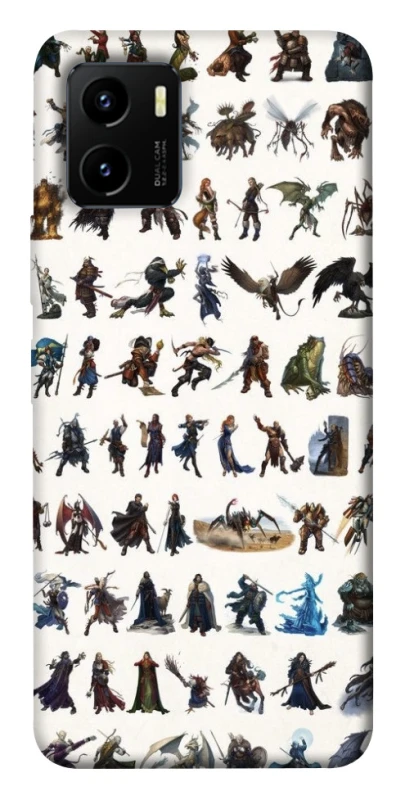 Чохол на Vivo Y15s Character Selection фото 1 з 1