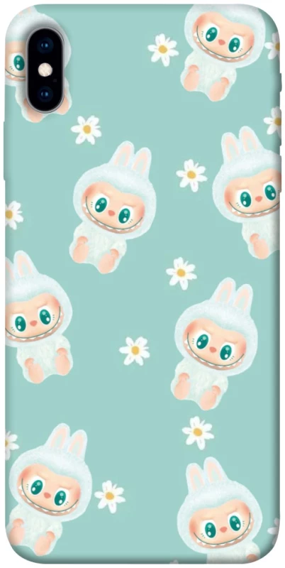 Чехол на Apple iPhone X (5.8") Labubu Green фото 1 из 1