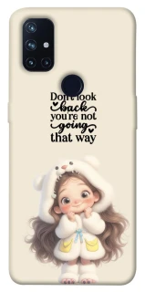 Чохол на OnePlus Nord N10 5G Don't look back фото 1 з 1