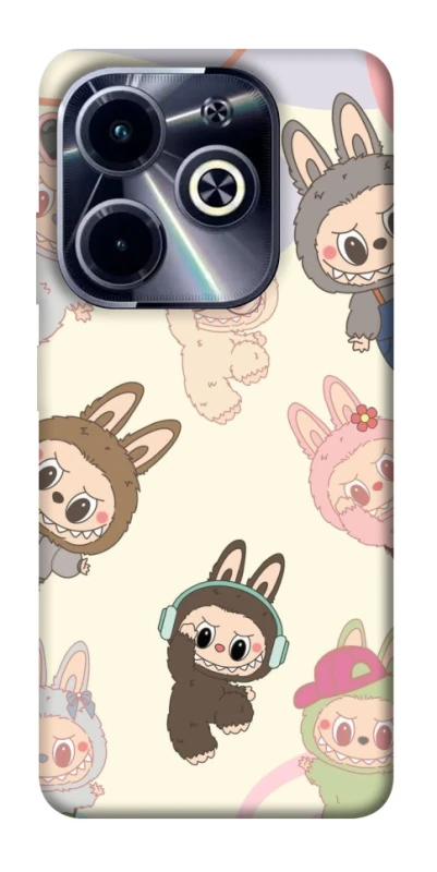 Чохол на Infinix Hot 40i Labubu Dance фото 1 з 1