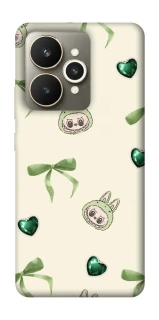 Чохол на Realme 15 Labubu Green Heart фото 1 з 1