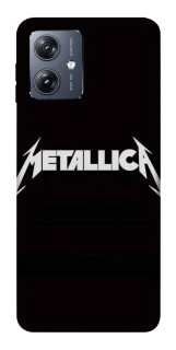 Чохол на Motorola Moto G54 Metallica logo фото 1 Чохол на Motorola Moto G54 Metallica logo фото 1 з 1