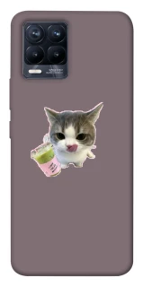 Чохол на Realme 8 cat matcha фото 1 з 1