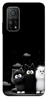 Чохол на Xiaomi Mi 10T Three Cats фото 1 з 1